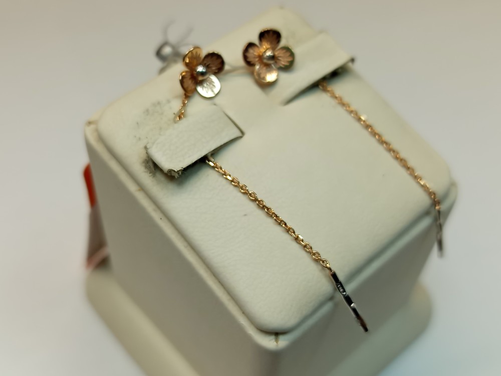 СЕРЬГИ ПРОДЕВКИ (Au 585)