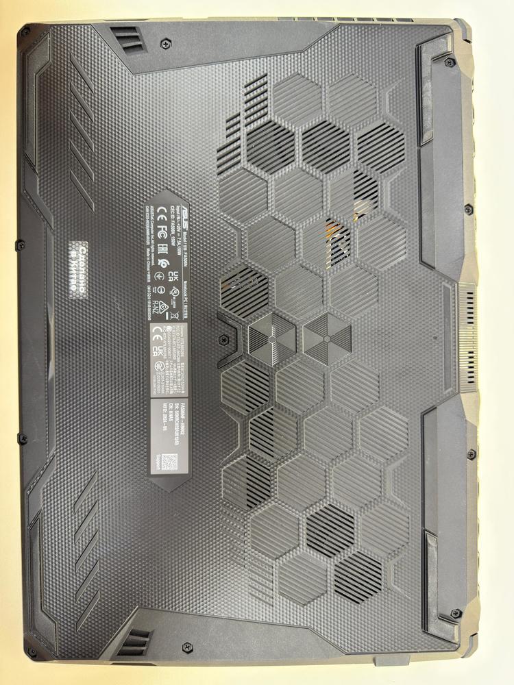 Ноутбук ASUS; Ryzen 5 7535HS, GeForce RTX 2050, 16 Гб, 500 Гб, Нет