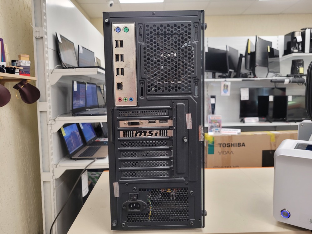 Системный блок Cougar; Xeon E5-2640, GeForce GTX 1050, 16 Гб, 240 Гб, Нет