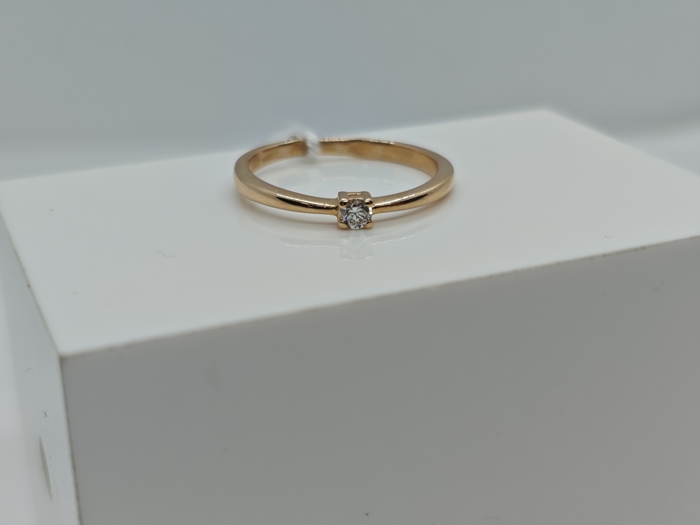 КОЛЬЦО БРИЛЛИАНТ Au 585