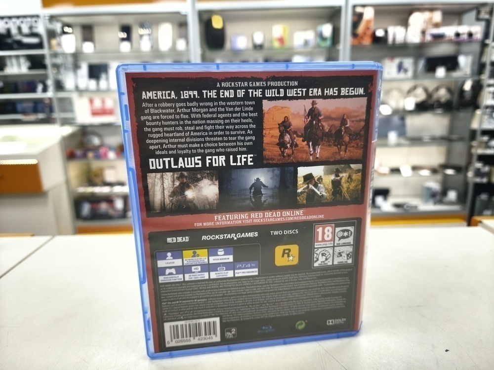 Игра Playstation 4 Red Dead Redemtion 2