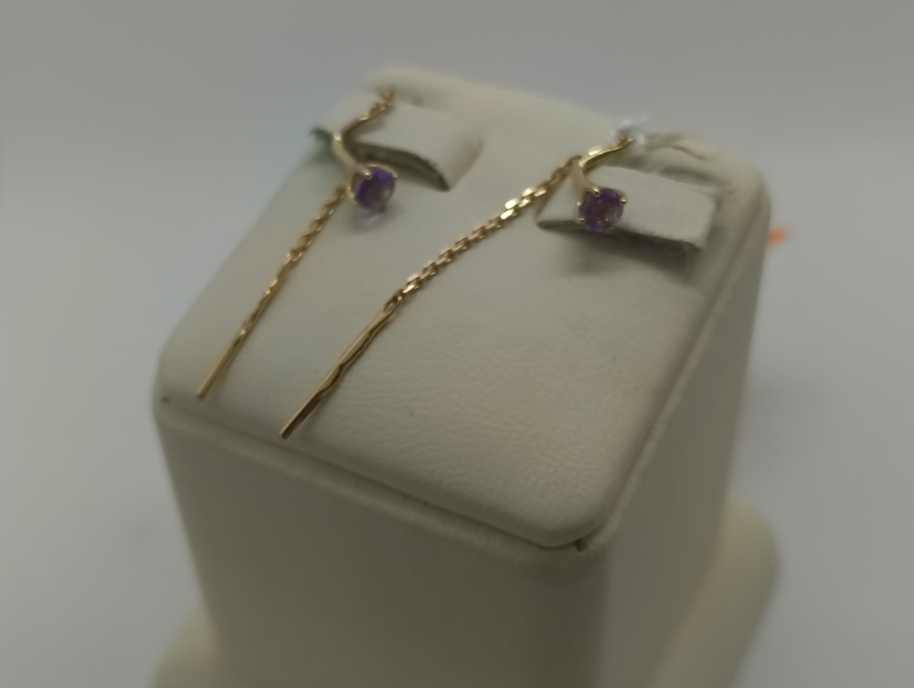 СЕРЬГИ ПРОДЕВКИ (Au 585)