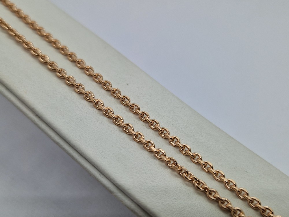 ЦЕПЬ ПУСТОТЕЛЫЙ Якорное (Au 585)