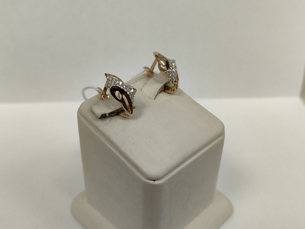 СКМИ585 СЕРЬГИ С КАМНЯМИ (Au 585) СКМИ585 СЕРЬГИ С КАМНЯМИ (Au 585)