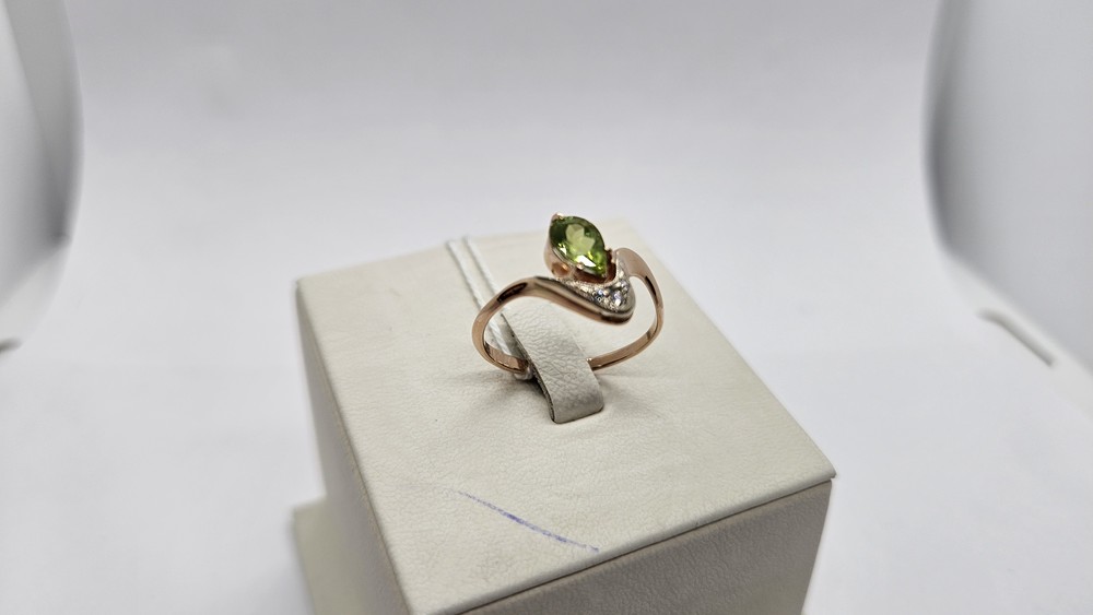 КОЛКМИ585 КОЛЬЦО С КАМНЯМИ (Au 585)