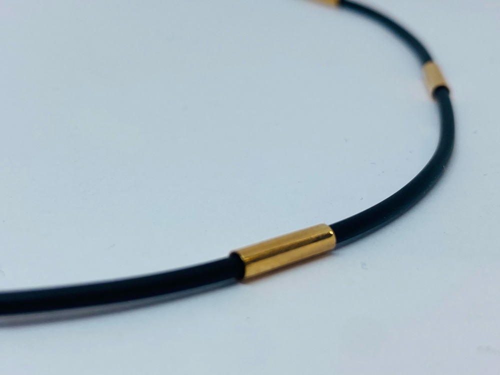 6030В-6 КОЛЬЕ КАУЧУК (Au 585)