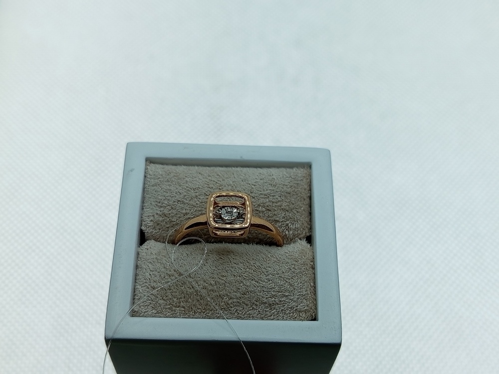 КОЛЬЦО БРИЛЛИАНТ (Au 585)