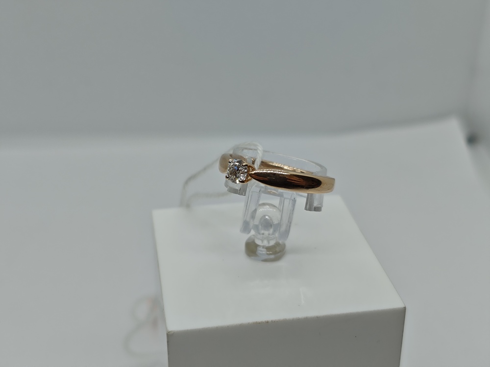 КОЛЬЦО БРИЛЛИАНТ Au 585