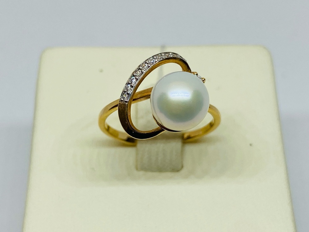 КОЛКМИ585 КОЛЬЦО С КАМНЯМИ (Au 585)