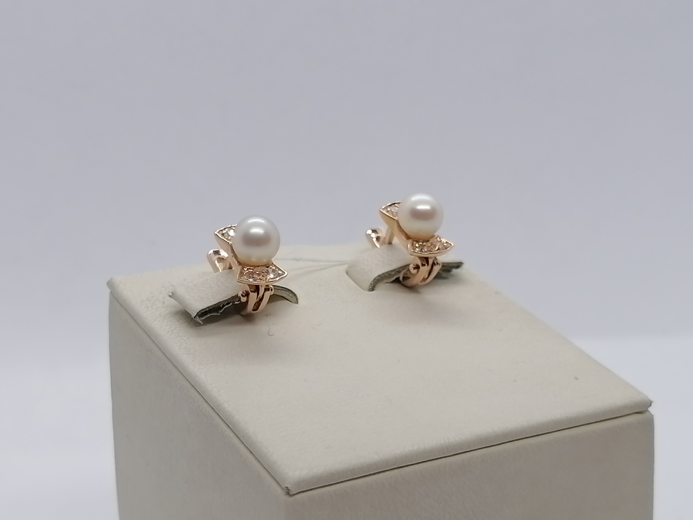 СЕРЬГИ С КАМНЯМИ (Au 585)