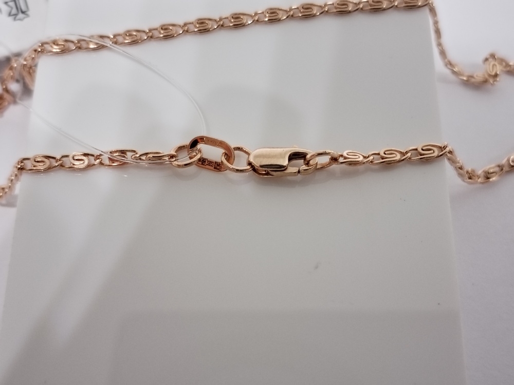 ЦЕПЬ ПУСТОТЕЛАЯ Улитка (Au 585)