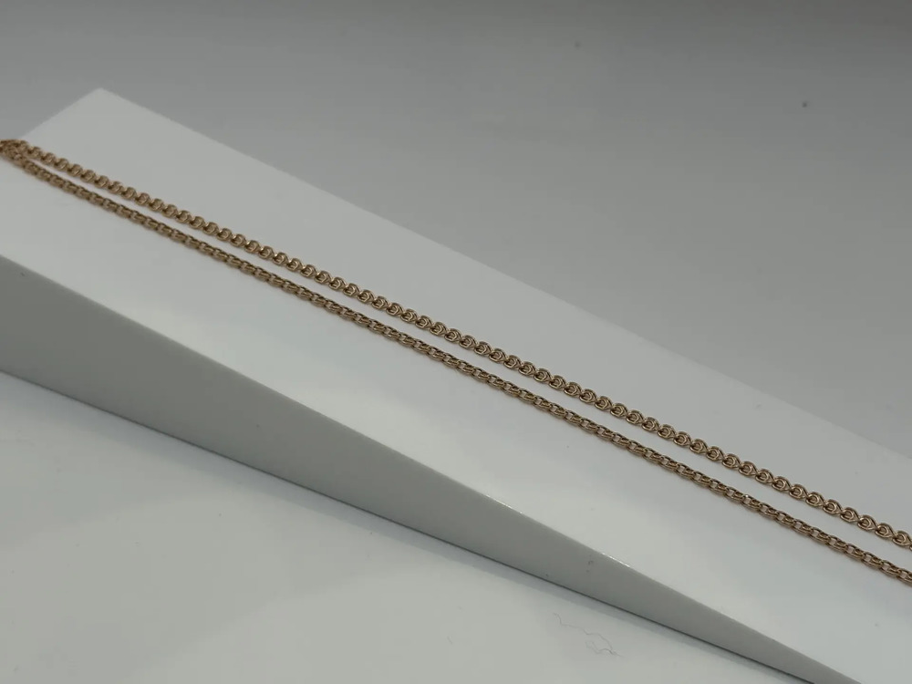 ЦЕПЬ ПУСТОТЕЛАЯ Лав (Au 585)