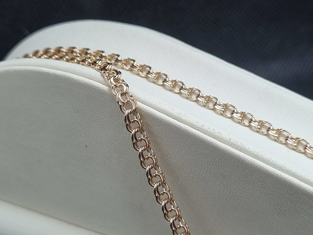 ЦЕПЬ ПОЛНОВЕСНАЯ Бисмарк (Au 585)