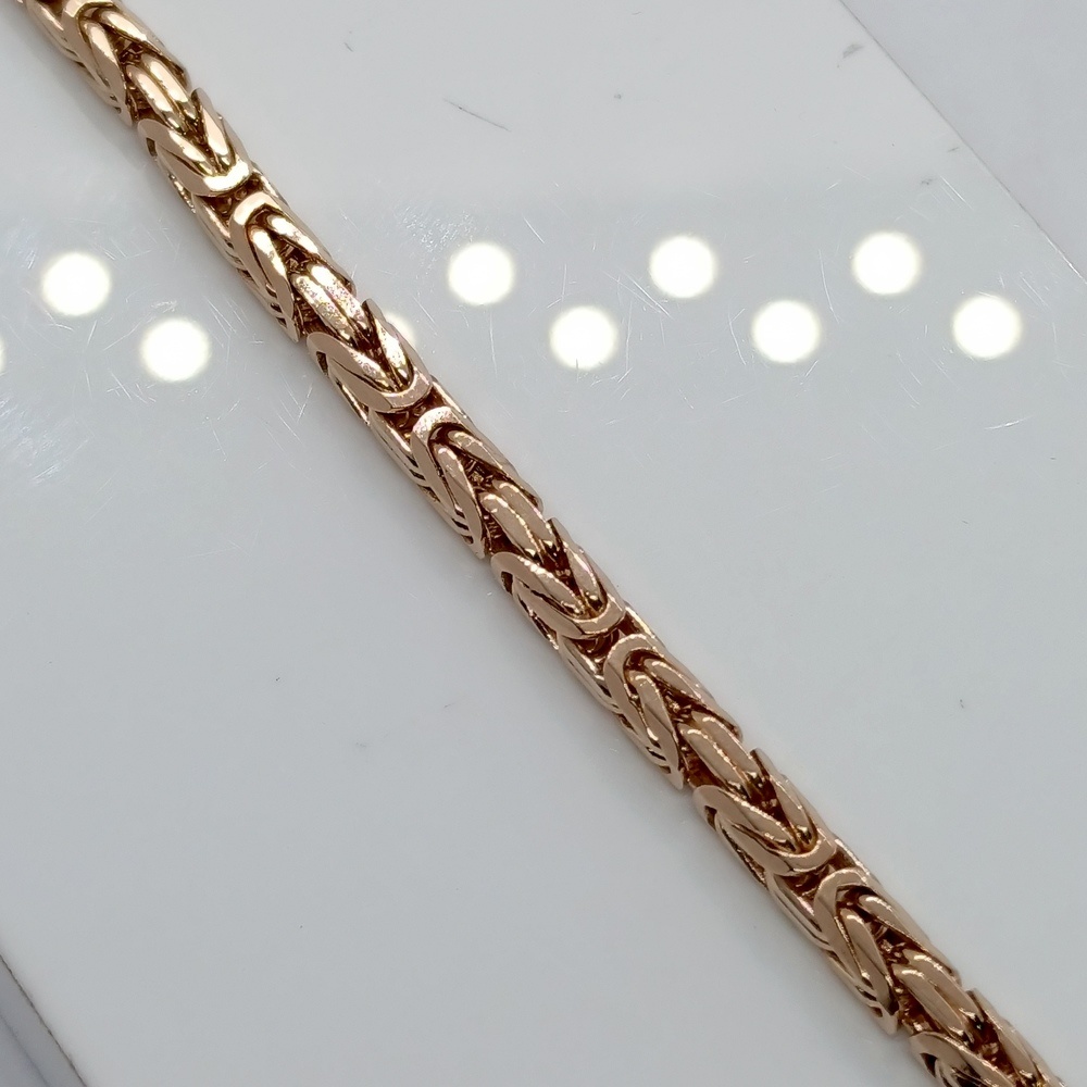 БРАСЛЕТ ПОЛНОВЕСНЫЙ Лисий хвост (Au 585)