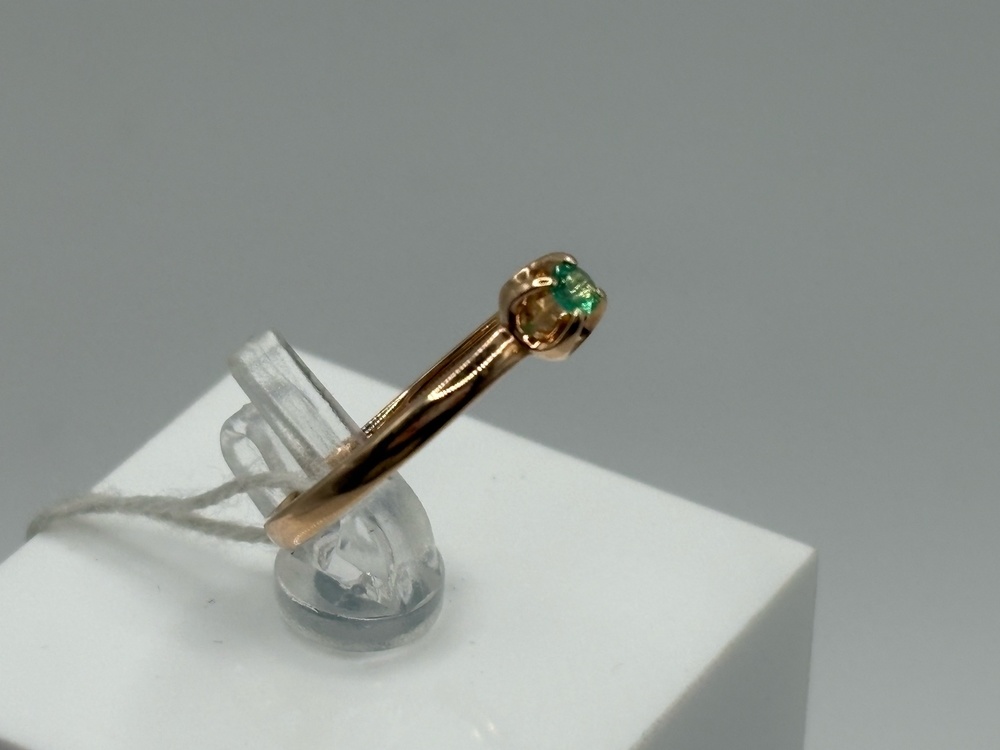 КОЛКМ585 КОЛЬЦО С КАМНЕМ (Au 585)