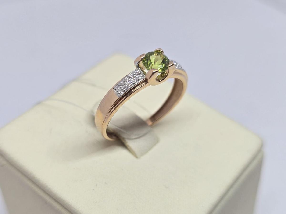 КОЛЬЦО С КАМНЕМ (Au 585)