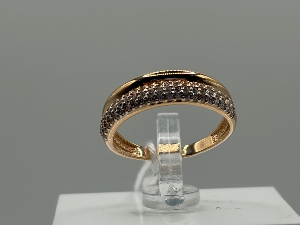 КОЛКМИ585 КОЛЬЦО С КАМНЯМИ (Au 585)