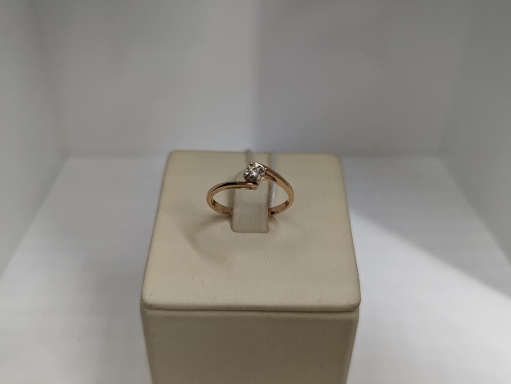 КОЛЬЦО БРИЛЛИАНТ Au 585