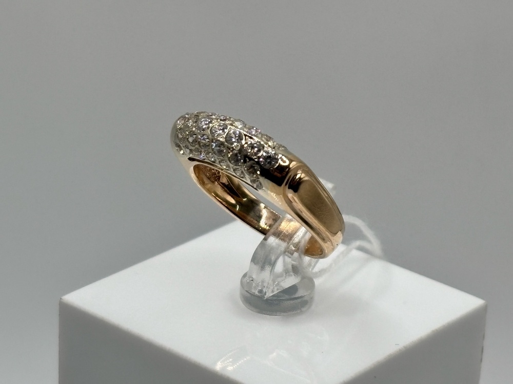 КОЛКМИ585 КОЛЬЦО С КАМНЯМИ (Au 585)