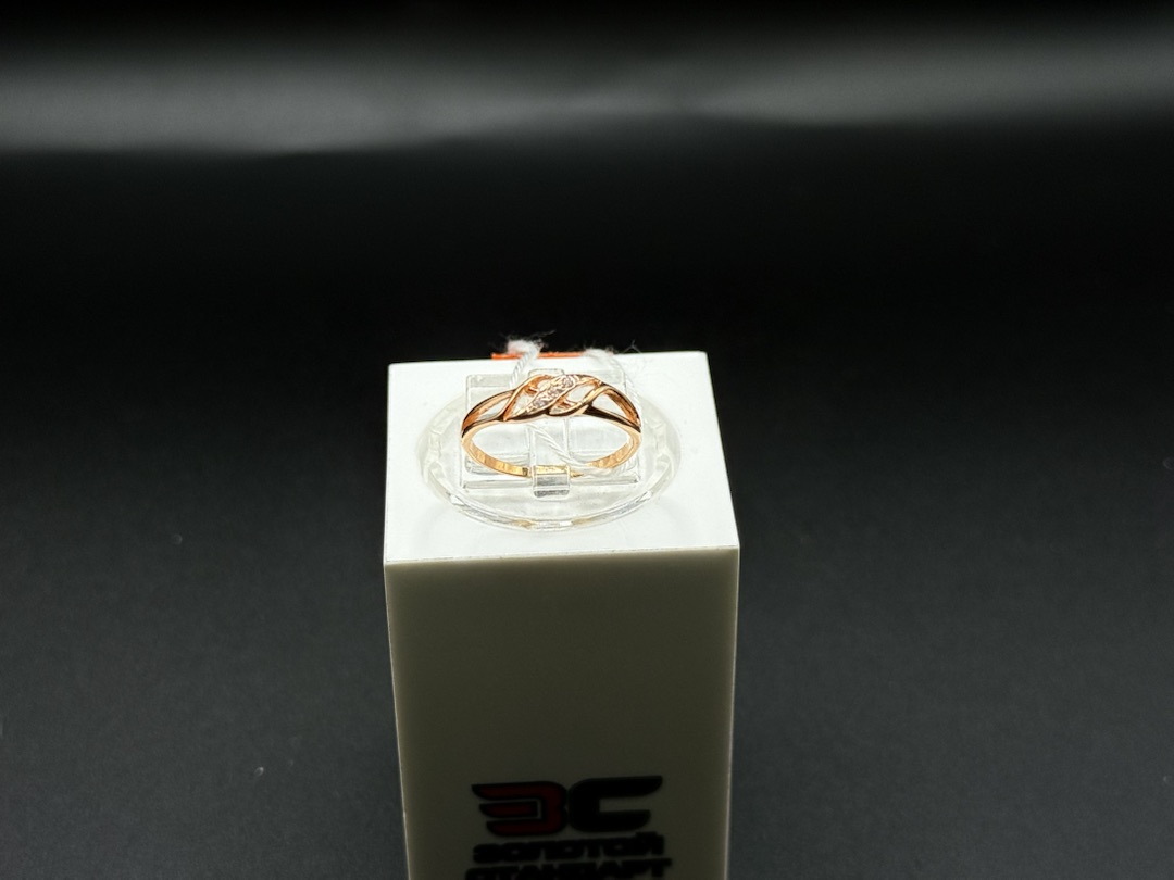 КОЛКМИ585 КОЛЬЦО С КАМНЯМИ (Au 585)
