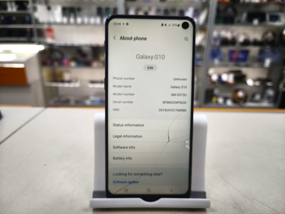 Смартфон Samsung Galaxy S10 8/128