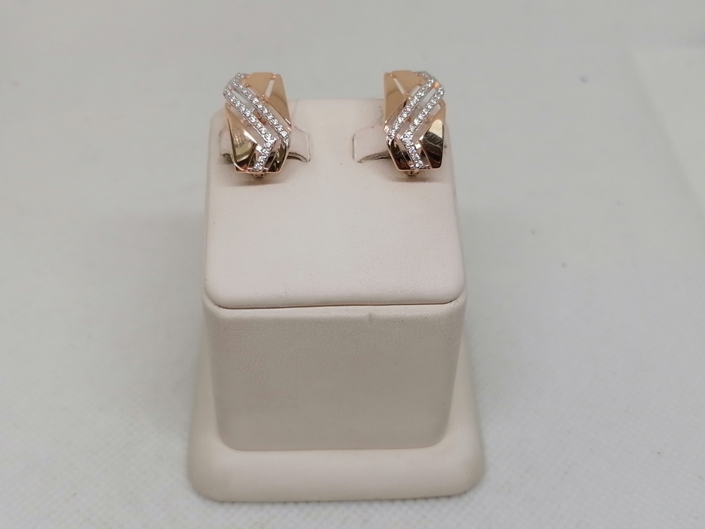 СЕРЬГИ С КАМНЯМИ (Au 585)