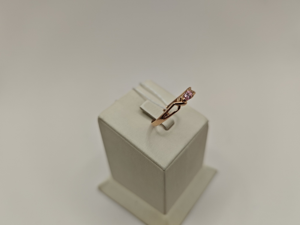 КОЛКМ585 КОЛЬЦО С КАМНЕМ (Au 585)