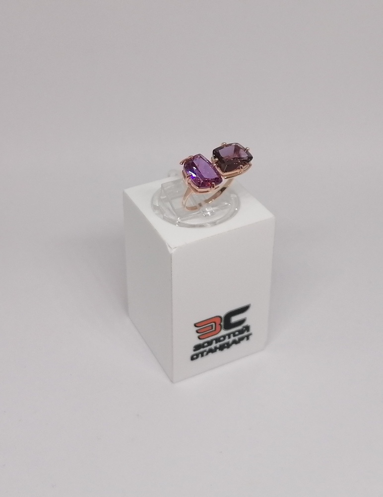 КОЛКМИ585 КОЛЬЦО С КАМНЯМИ (Au 585)