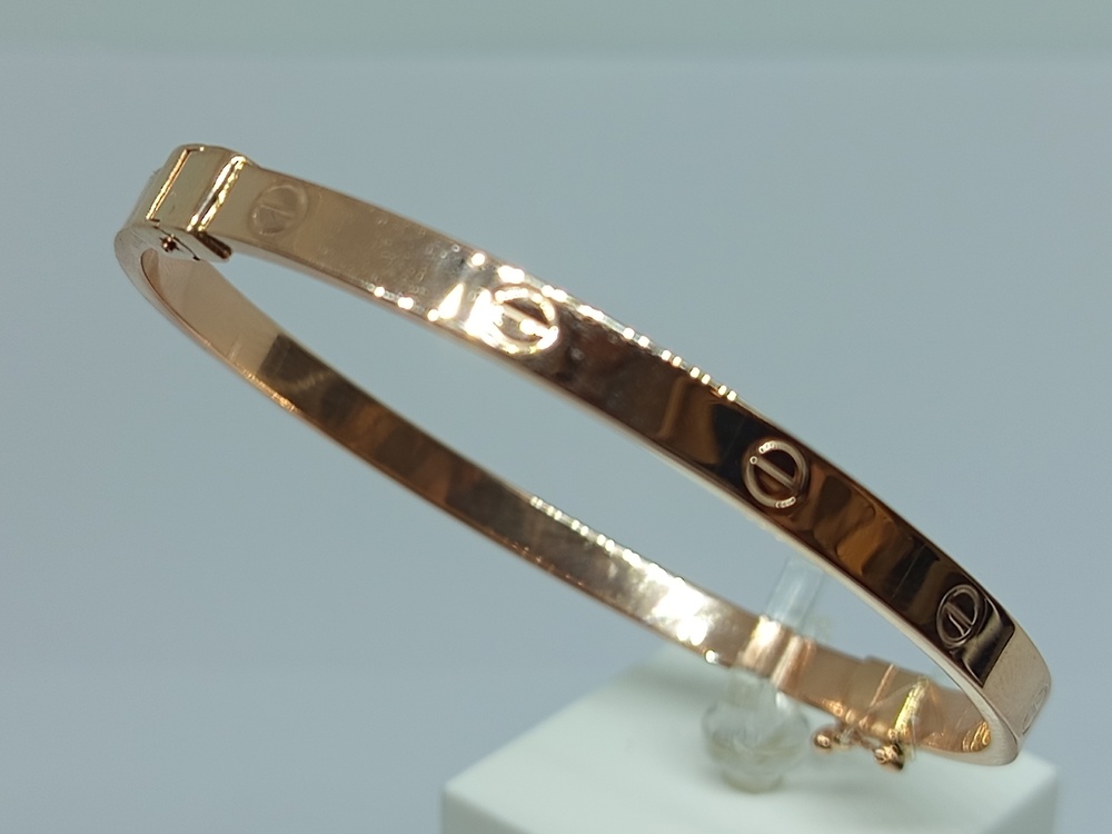 БРАСЛЕТ ЖЕСТКИЙ без камня (Au 585)