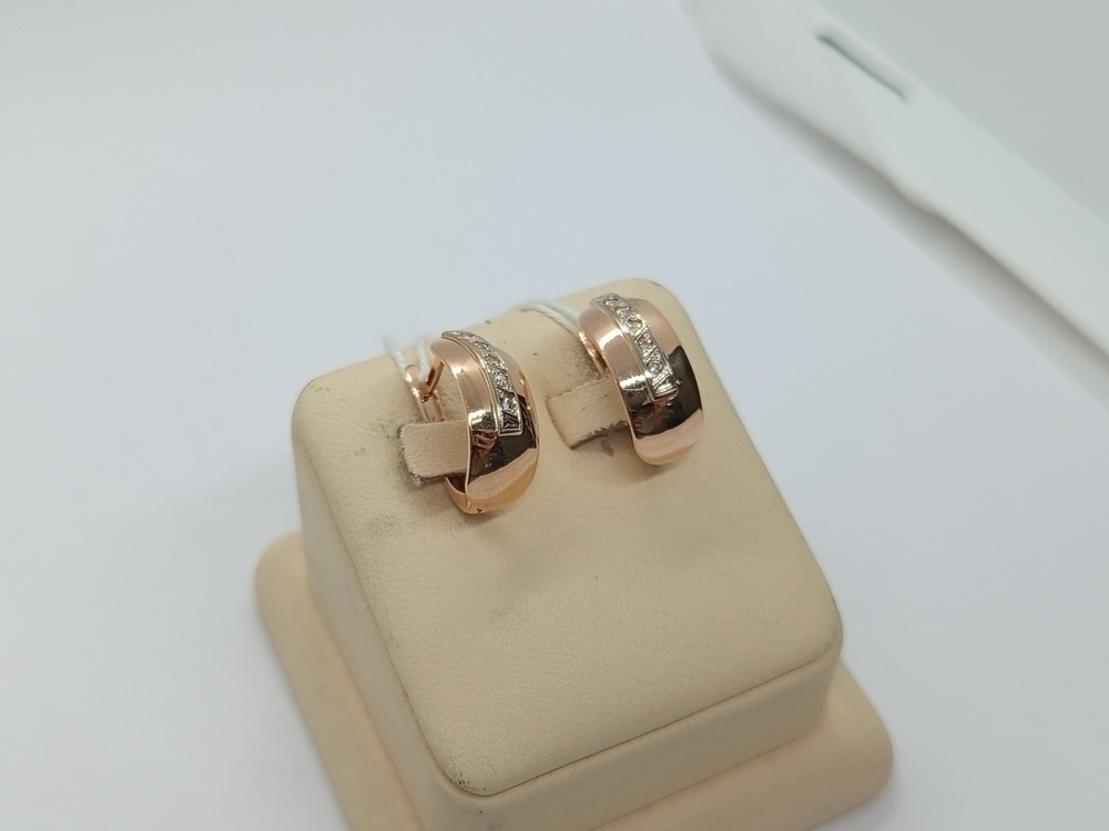 СЕРЬГИ БРИЛЛИАНТ (Au 585)