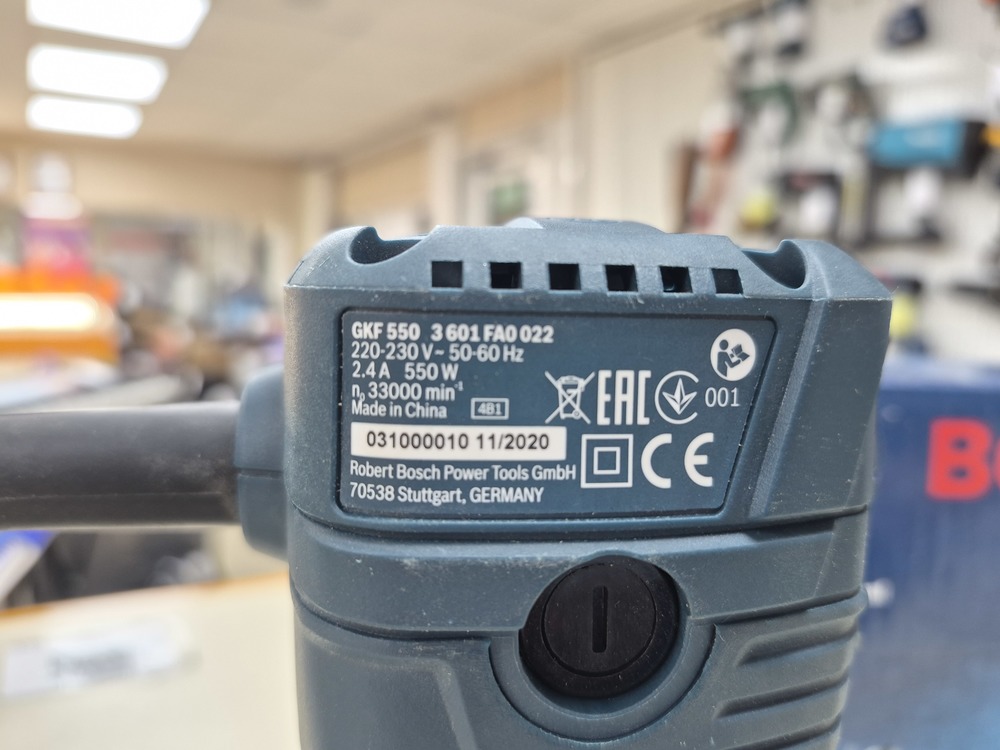 Фрезер Bosch GKF 550