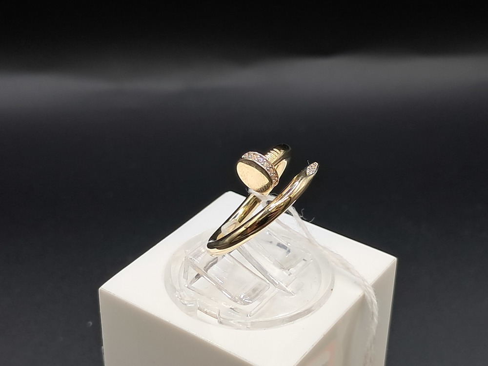 КОЛКМИ585 КОЛЬЦО С КАМНЯМИ (Au 585)