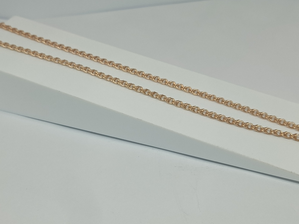 ЦЕПЬ ПУСТОТЕЛАЯ Бисмарк (Au 585)