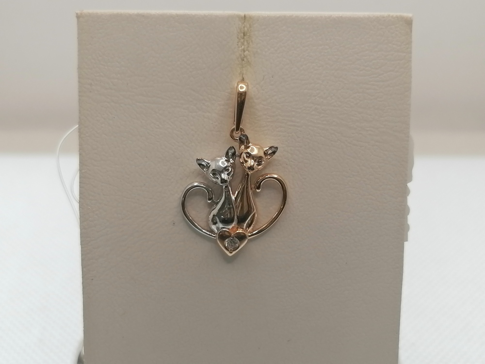 ПОДВЕСКА С КАМНЕМ (Au 585)