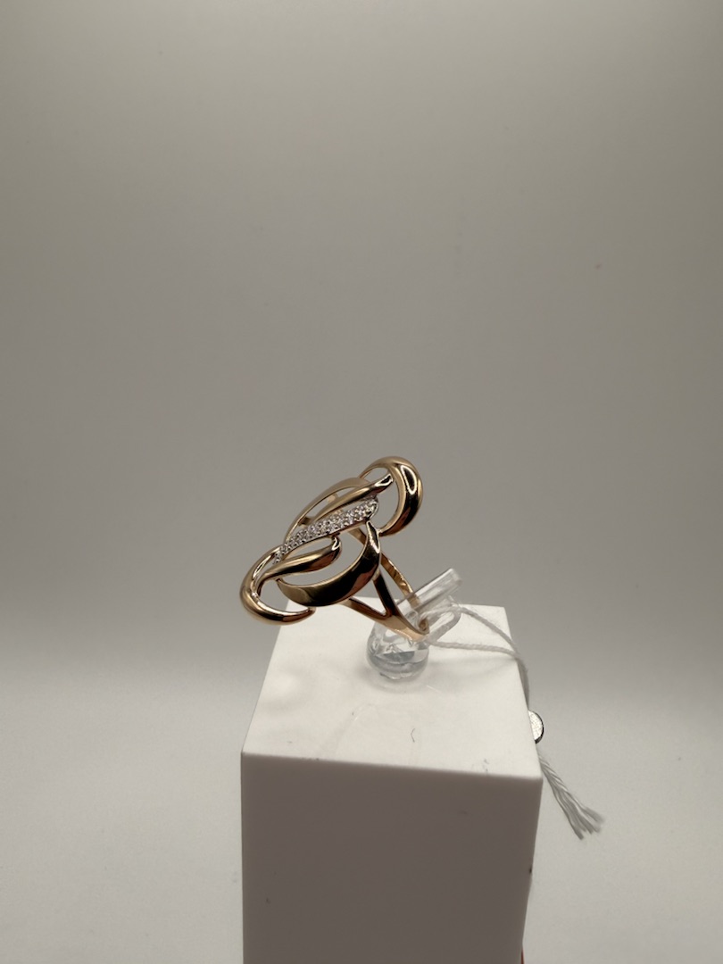 КОЛКМИ585 КОЛЬЦО С КАМНЯМИ (Au 585)