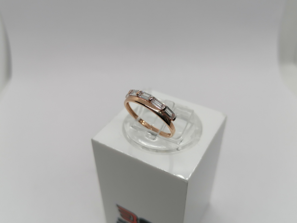 КОЛКМИ585 КОЛЬЦО С КАМНЯМИ (Au 585)