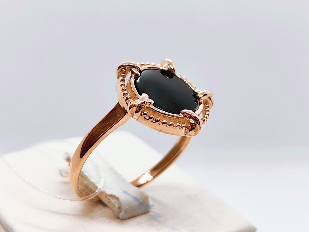 КОЛЬЦО ОНИКС (Au 585)