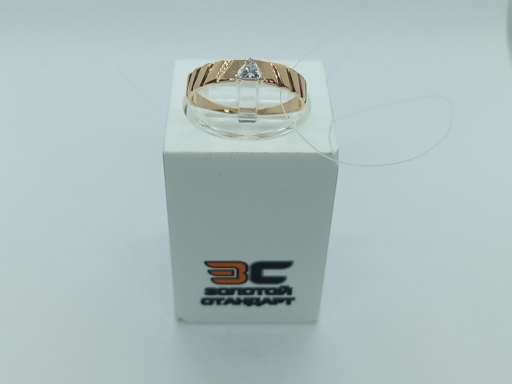 КОЛЬЦО С КАМНЕМ (Au 585)
