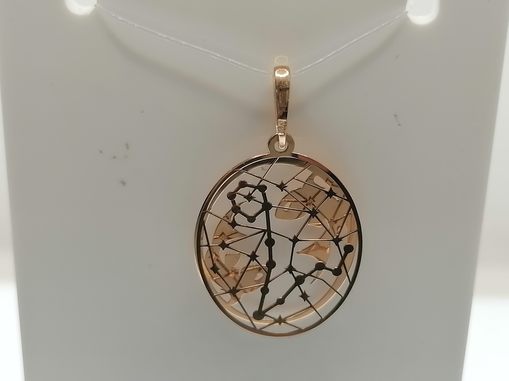 ПОДВЕСКА ЗНАК ЗОДИАКА без камня (Au 585)