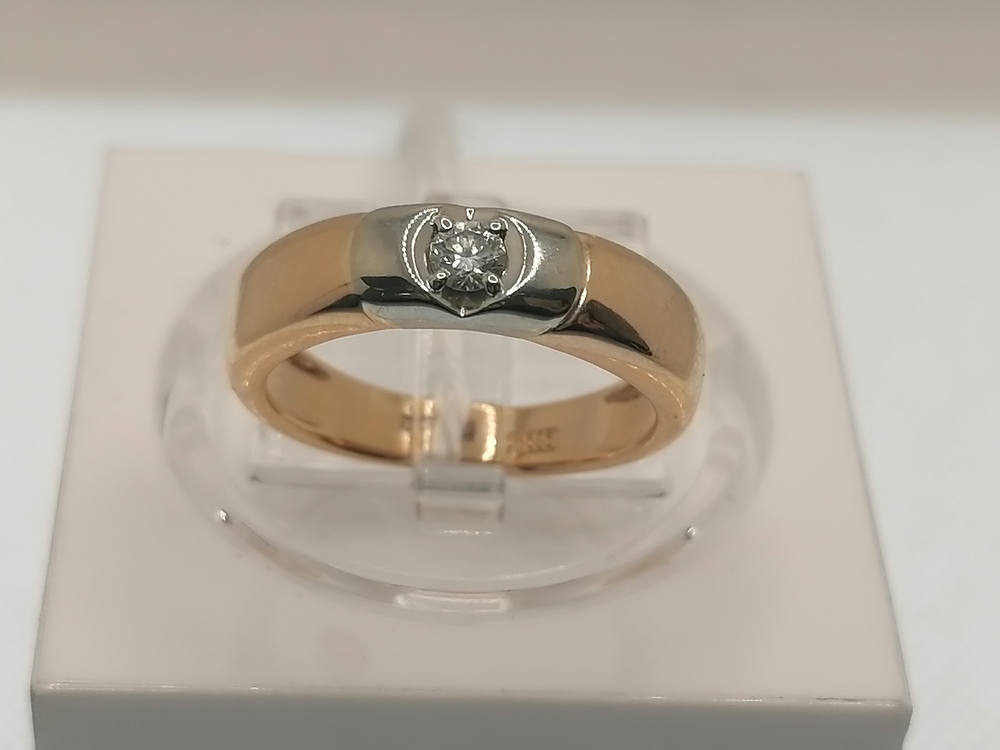 КОЛЬЦО БРИЛЛИАНТ Au 585