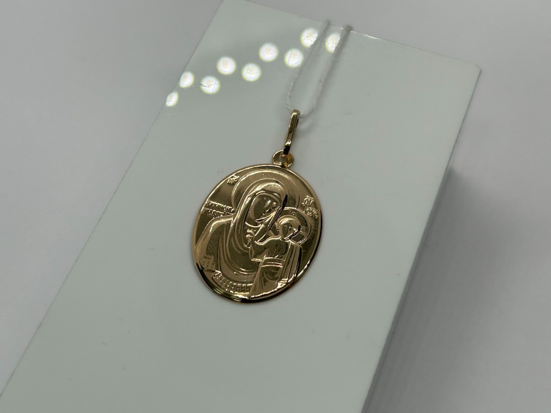 ПОДИБК585 ПОДВЕСКА ИКОНА БЕЗ КАМНЯ (Au 585)