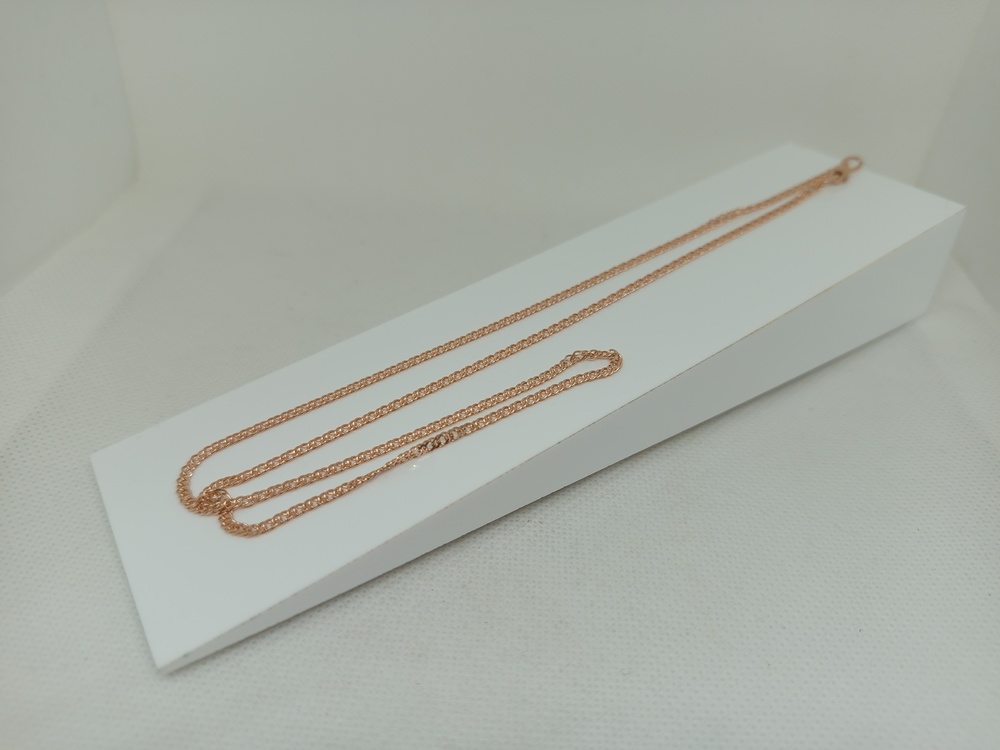 ЦЕПЬ ПОЛНОВЕСНАЯ Ромб двойной (Au 585)