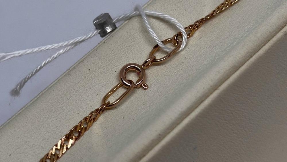 ЦЛСИ585 ЦЕПЬ ПОЛНОВЕСНАЯ Сингапур (Au 585)