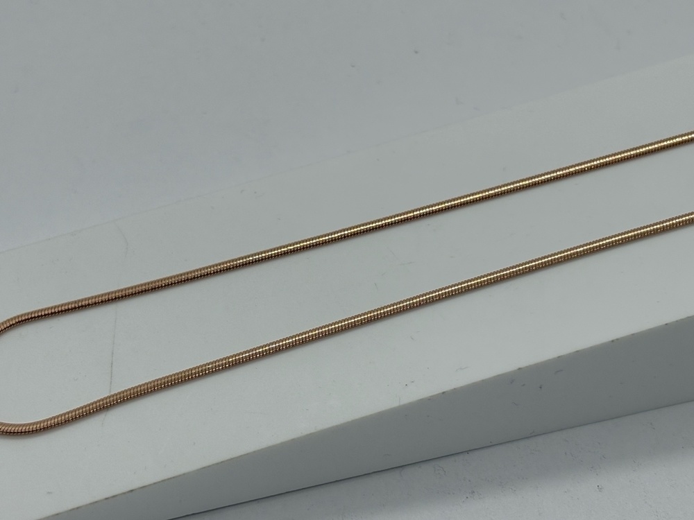 ЦЕПЬ ПОЛНОВЕСНАЯ Жгут(снейк) (Au 585)