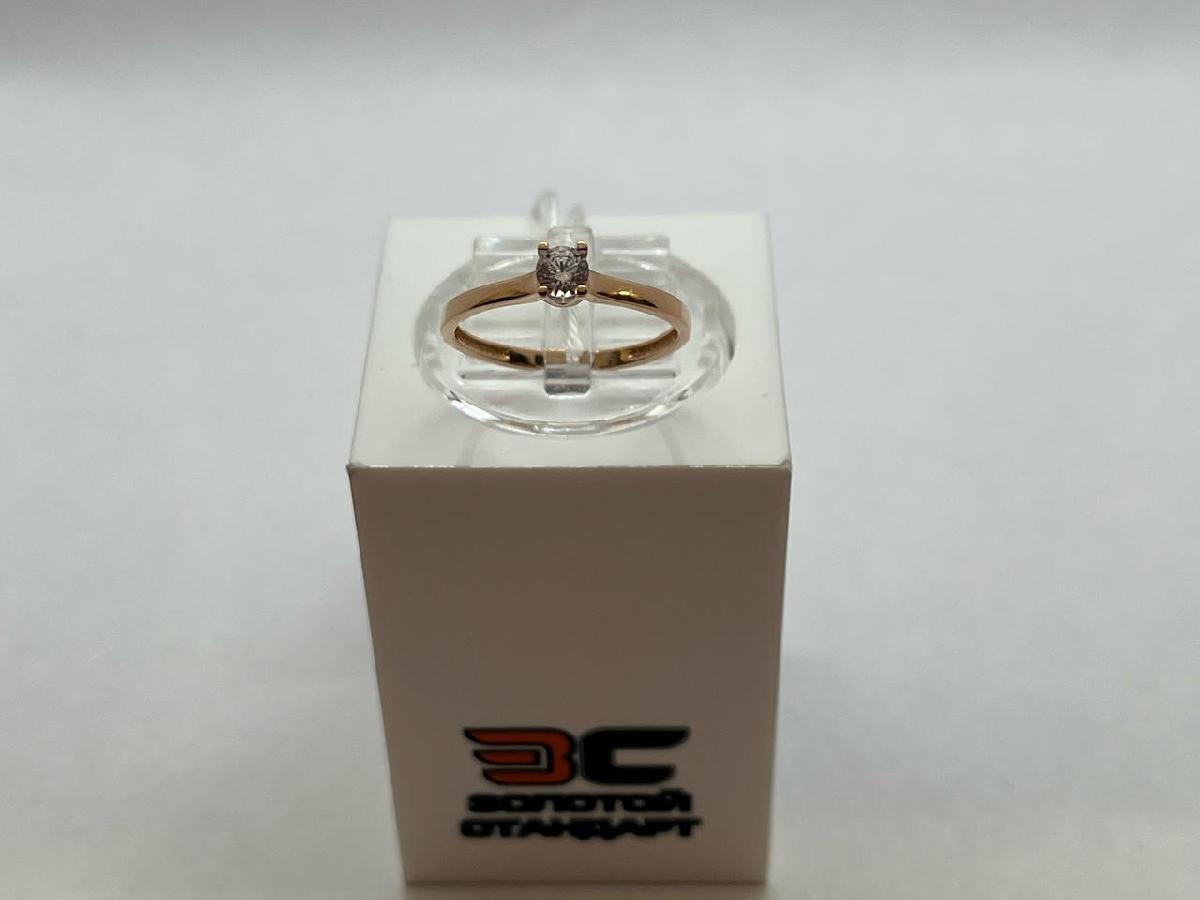 КОЛЬЦО С КАМНЕМ (Au 585)