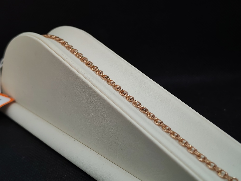 БРАСЛЕТ ПОЛНОВЕСНЫЙ Ручеек Au 585