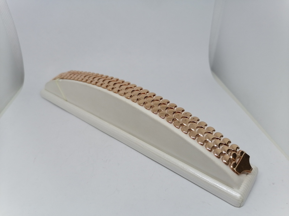 203 БРАСЛЕТ ПУСТОТЕЛЫЙ Фантазия (Au 585)