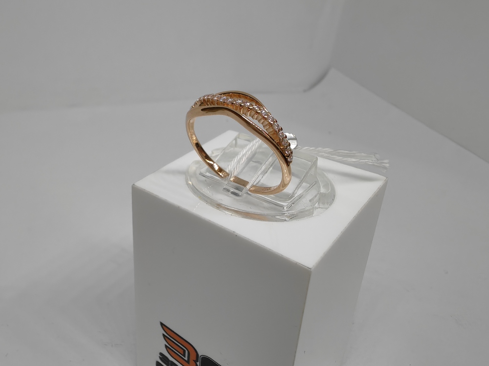 КОЛКМИ585 КОЛЬЦО С КАМНЯМИ (Au 585)