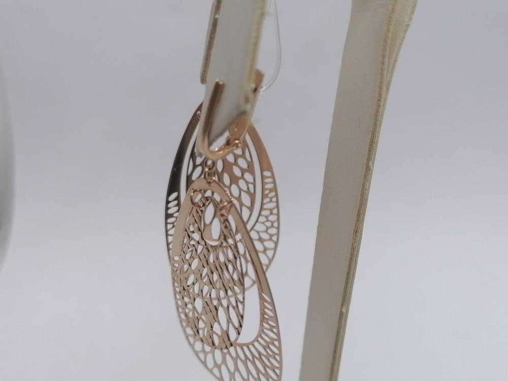 СЕРЬГИ БЕЗ КАМНЯ (Au 585)