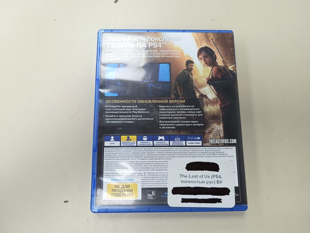 Игра Playstation 4 Одни из нас